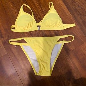 SHEIN yellow swimsuit